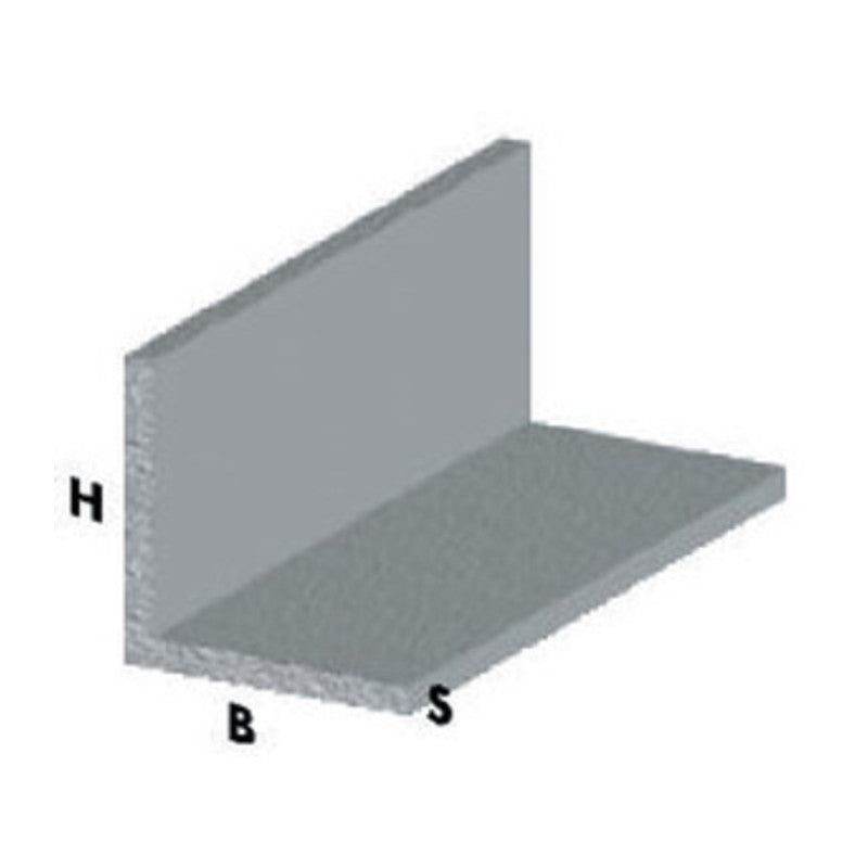 Q.TA' 5 PROFILO ARGENTO H.200 CM ANGOLARE 25X25X1 MM*