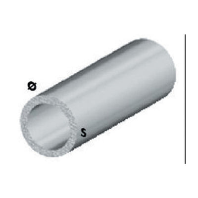 Q.TA' 5 PROFILO ARGENTO H.200 CM TUBO TONDO 20X1 MM**