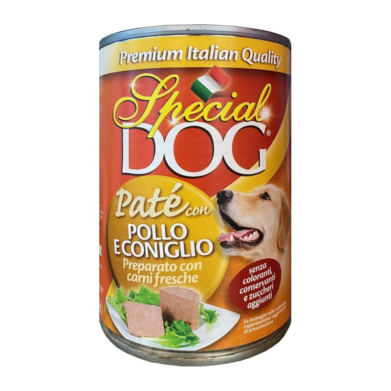 Q.TA' 1 SPECIAL DOG PAT 400 G POLLO/CONIGLIO