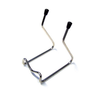 Q.TA' 10 REGGIPIATTI DA APPOGGIO ACC NICHEL 76X100X130 MM