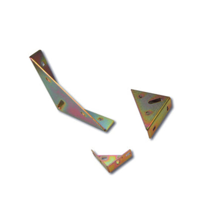 Q.TA' 12 ANGOLO DI RINFORZO 2,0X100X100 MM ACCIAIO TROPIC