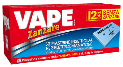 Q.TA'. 36 ANTIZANZARE VAPE PIASTRINE RICAMBIO 30 Q.TA