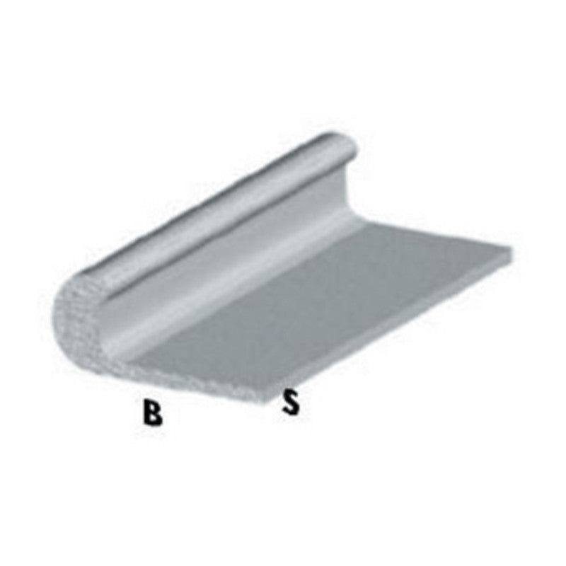 Q.TA' 5 PROFILO ARGENTO H.100 CM UNGHIETTA 18X1 MM*