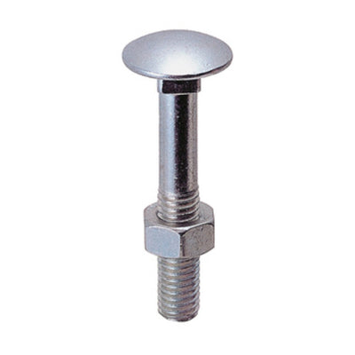 Q.TA' 500 BULLONE P/FERRO E LEGNO TTQS 6X 20MM ZINCATO UNI5732