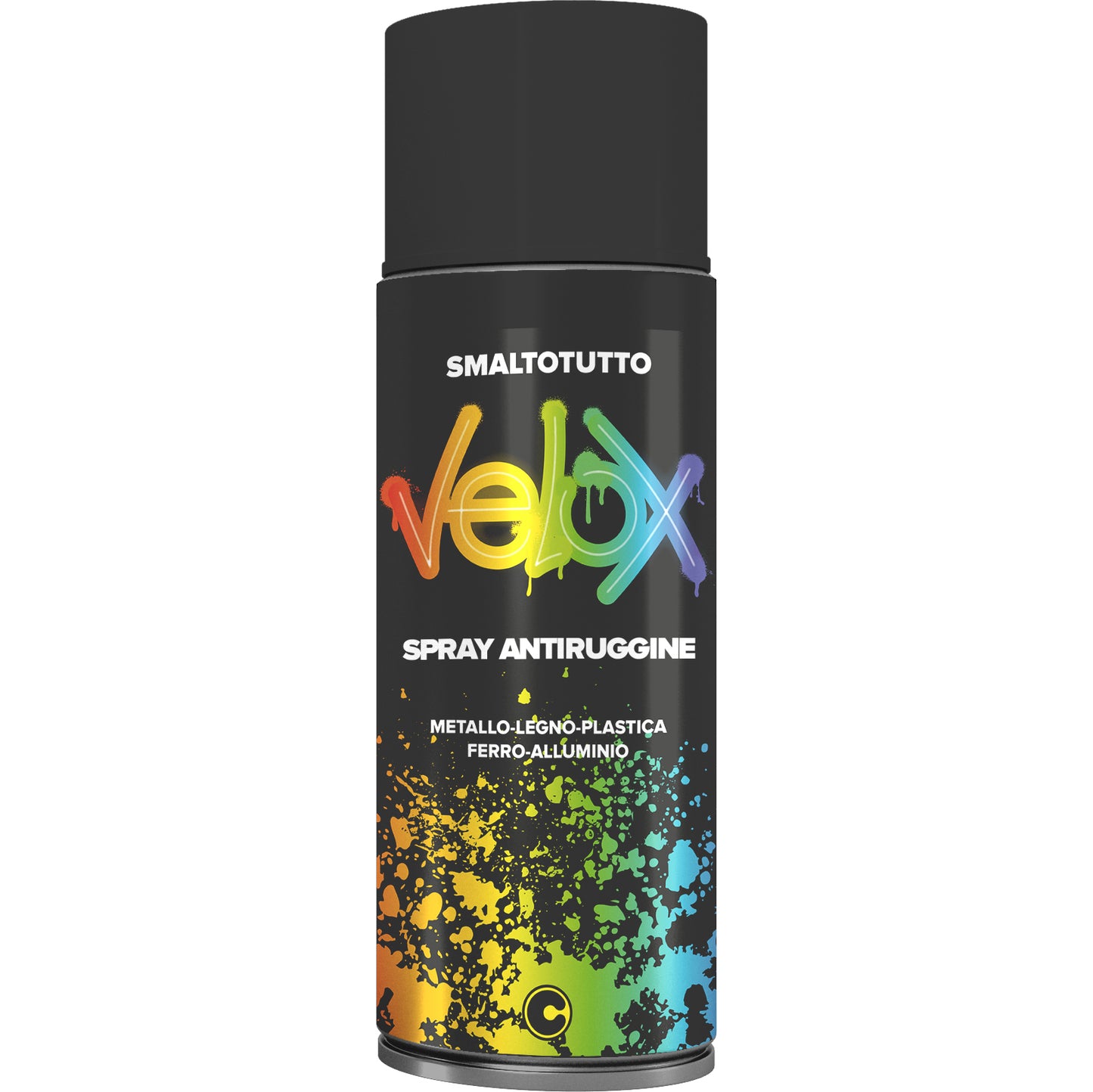 Q.TA'. 6 VELOX SPRAY ANTIRUGGINE ROSSO RAL 3009