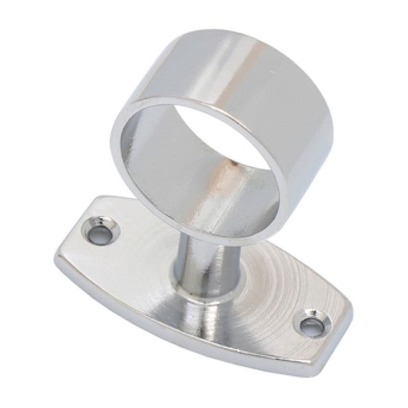 Q.TA' 5 PASSANTE TUBO CORRIMANO OTTONE CROM D 18 MM**