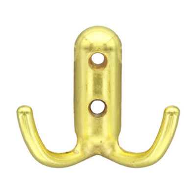 Q.TA' 25 APPENDIABITI A 2 GANCI 45X45 MM ORO LUCIDO