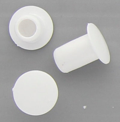 Q.TA'. 1000 COPRIFORO PLASTICA BIANCO D 6 MM*