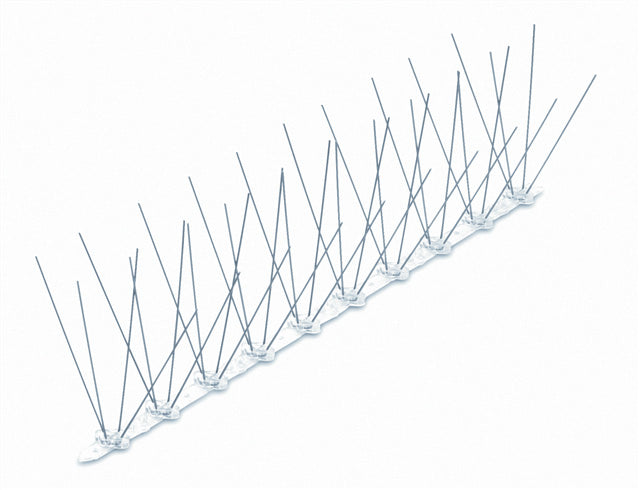 Q.TA'. 60 DISSUASORE PER VOLATILI 50 CM 40 SPILLI BASE POLICAR