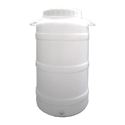 Q.TA' 3 FUSTO HDPE BOCCA LARGA 50 L PREDISP RUBINETTO 3/4