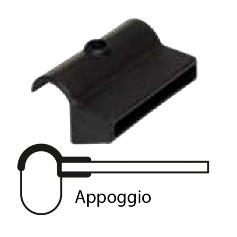 Q.TA' 10 SUPPORTO AD APPOGGIO IN PVC P/ASTA ORTOPEDICA