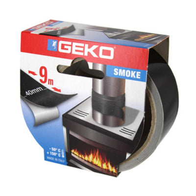 Q.TA' 1 NASTRO ALLUMINIO ADES ALTE TEMP 40MMX9M NERO