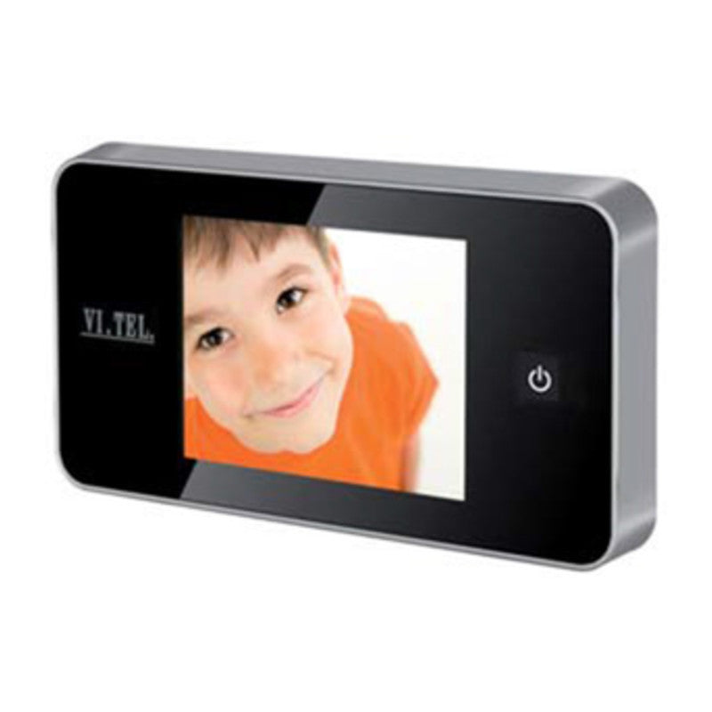 Q.TA' 1 SPIONCINO 105 GRADI DIGITALE E0426 CROMO SATINATO