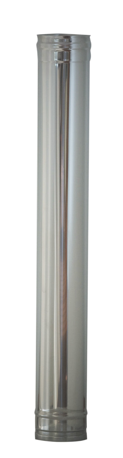 Q.TA'. 2 TUBO INOX AISI 304 H 100 CM D 30 CM