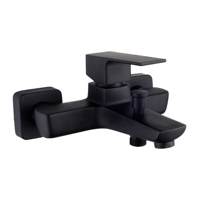 Q.TA' 1 SERIE ELEGANT GRUPPO VASCA MISCELATORE NERO OPACO
