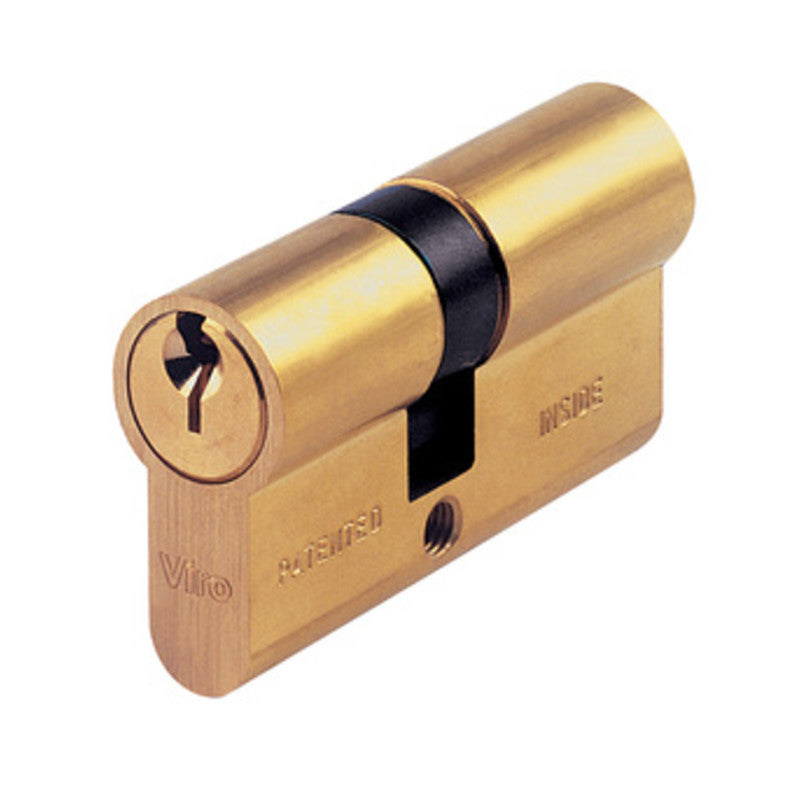 Q.TA' 1 VIRO 0726 CILINDRO SAGOMATO 27-53 OTTONE C/3CH PROFILO