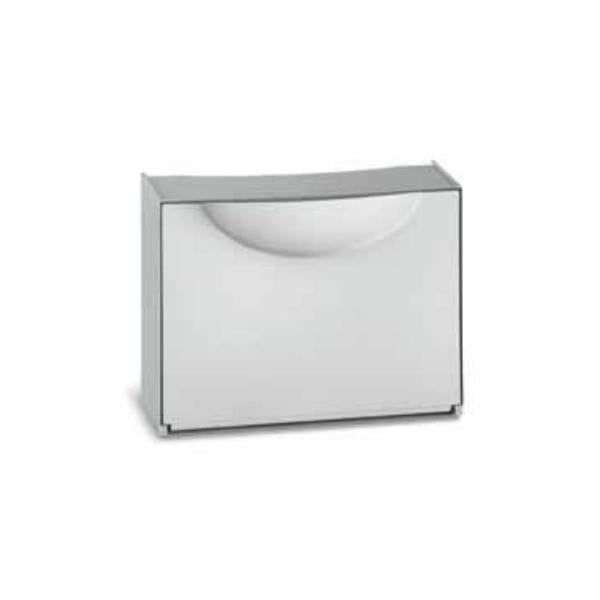 Q.TA' 7 SCARPIERA COMPONIBILE MODULARE 51X19XH39 CM BCO