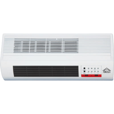 TERMOVENTILATORE PARETE 1000/2000W C/TELECOMAN