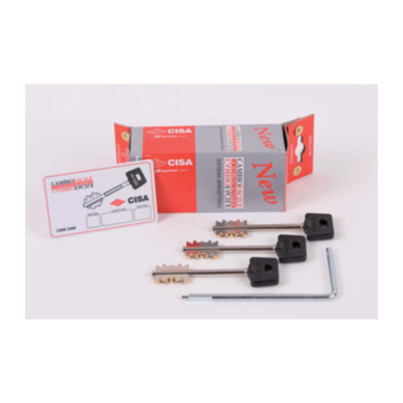 Q.TA' 1 CISA 06520.60.1 NEW CAMB FAC 3 CHIAVI LUNGHE+ATTR