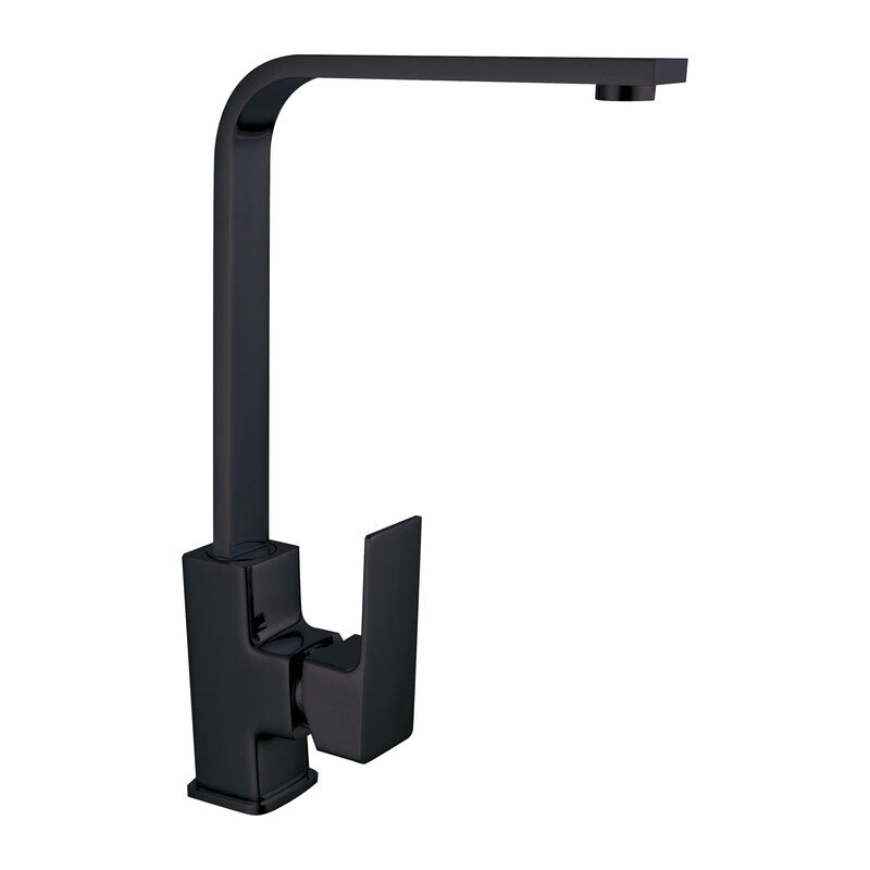 Q.TA' 1 SERIE ELEGANT MISCELATORE LAVELLO CANNA ALTA NERO OP