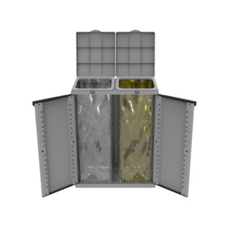 Q.TA' 1 PATTUMIERA ECOLINE2 TERRY 2 ANTE 68X39XH89 CM