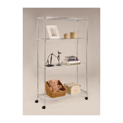 Q.TA' 1 SCAFFALE SERIE AMERICA 4 RIPIANI 90X35XH170 CM