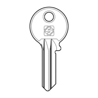 Q.TA' 10 SILCA CB80 CHIAVE PROFILO OTTONE