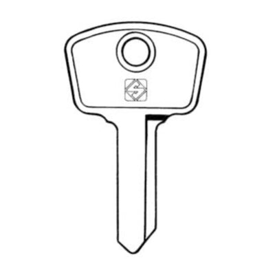 Q.TA' 10 SILCA AF5D CHIAVE AUTO ACCIAIO