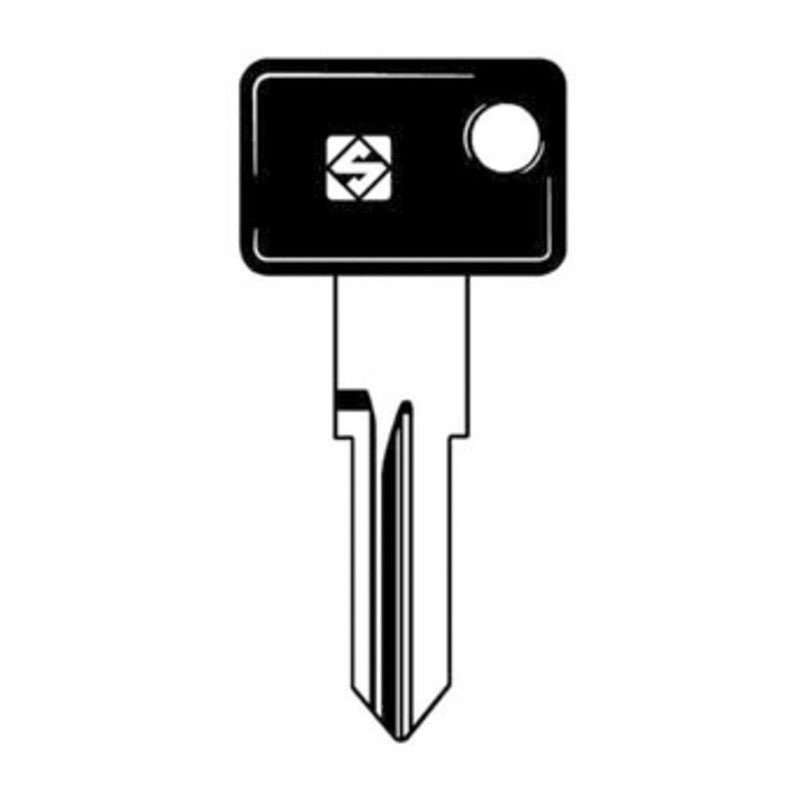 Q.TA' 5 SILCA ZD14RP CHIAVE AUTO TESTA PLASTICA ACCIAIO