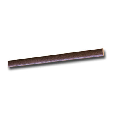 Q.TA' 25 CORNICE P/PARATI 4,5X14 LISCIA 200 CM NOCE SCURO