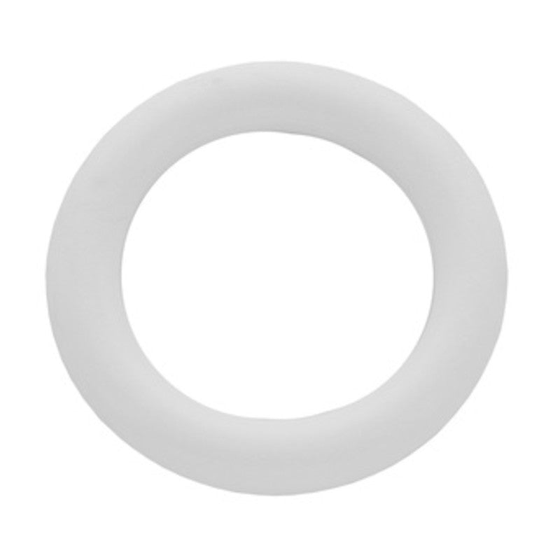 Q.TA' 20 ANELLO BASTONE TENDA D 46X66 PLASTICA C/FORO BIANCO