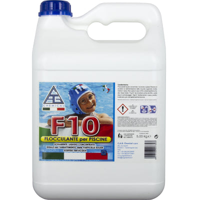 Q.TA'. 4 FLOCCULANTE PER PISCINA LIQUIDO F10 5 L