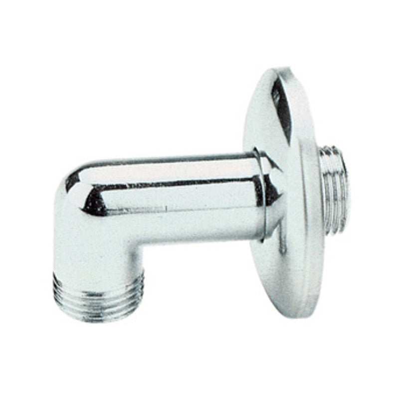 Q.TA' 10 CURVA OTTONE CROMATA C/ROSETTA 1/2 M X 1/2 M**