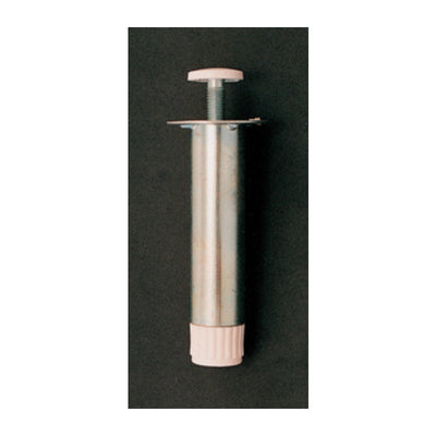 Q.TA' 4 PIEDINO REGOLABILE ACCIAIO ZINCATO MOBILI 120 MM