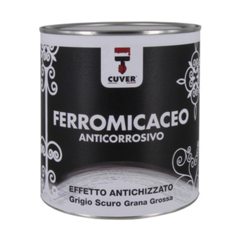 Q.TA' 6 SMALTO CUVER 0,750 L FERROMICACEO GRIGIO SCURO