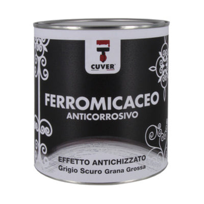 Q.TA' 6 SMALTO CUVER 0,750 L FERROMICACEO GRIGIO SCURO