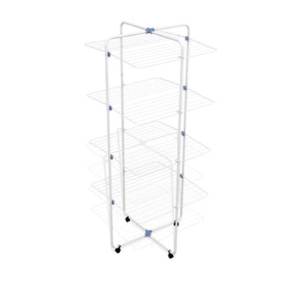 Q.TA' 1 STENDIBIANCHERIA VERTICALE GIMI VIP 40 71X71XH164 CM