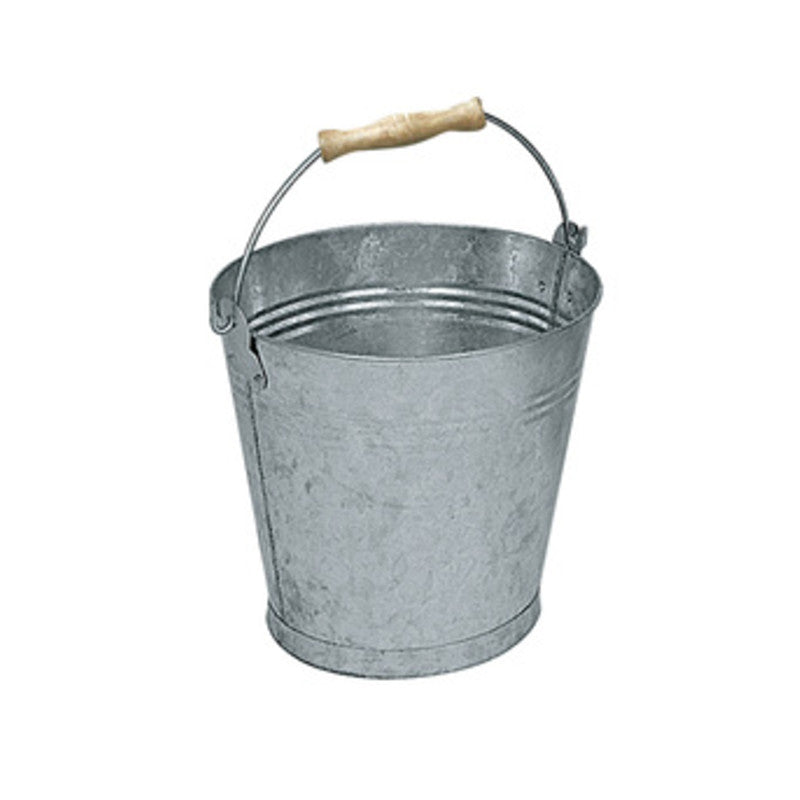Q.TA' 10 SECCHIO ZINCATO 15 L D 30XH29 CM 1,08 KG