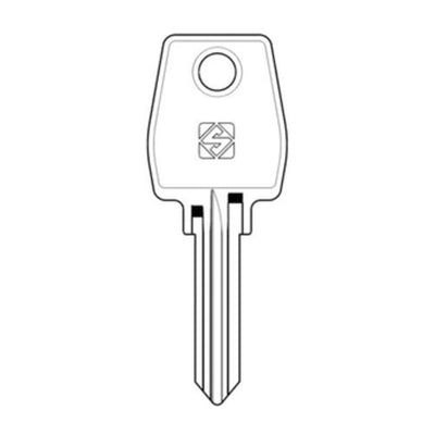 Q.TA' 10 SILCA EU1R CHIAVE PROFILO ACCIAIO