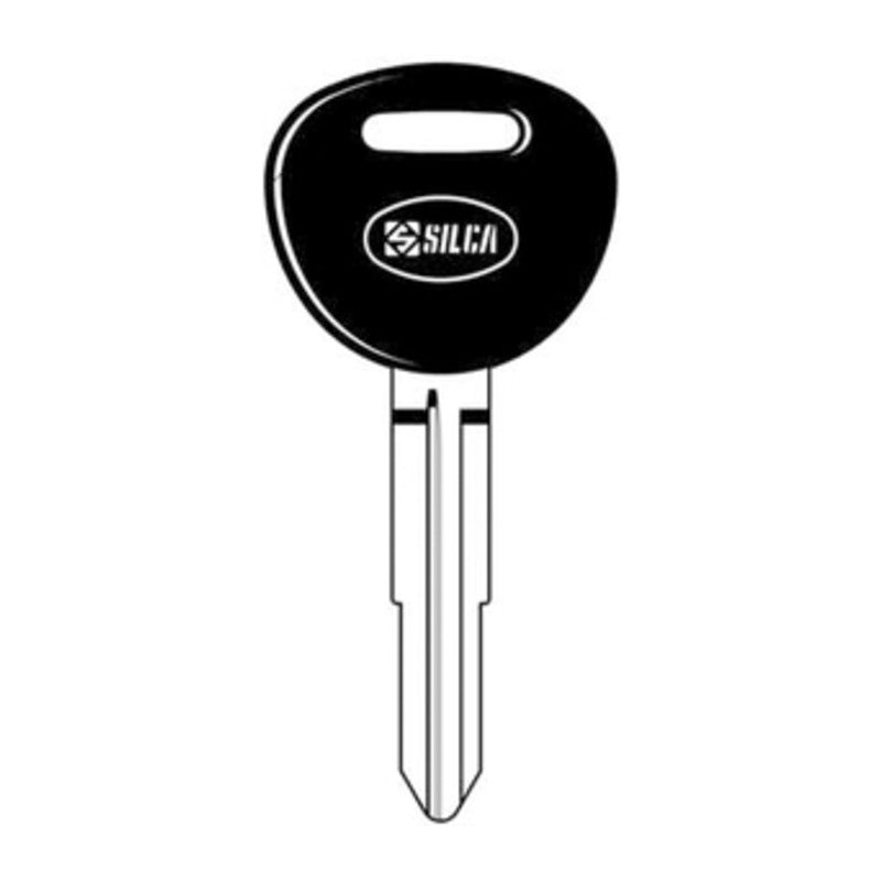 Q.TA' 5 SILCA HYN10BP CHIAVE AUTO TESTA PLASTICA ACCIAIO