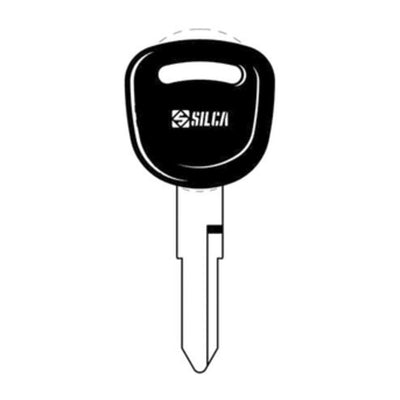 Q.TA' 5 SILCA KYM1P CHIAVE AUTO TESTA PLASTICA ACCIAIO