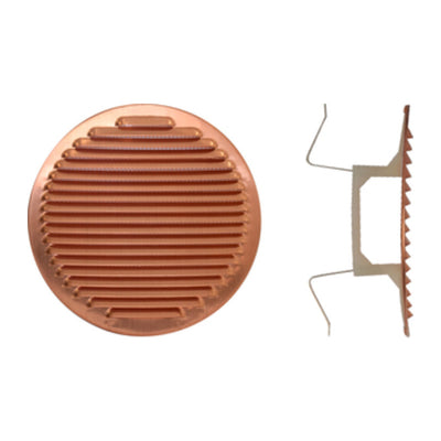 Q.TA' 1 GRIGLIA AERAZIONE RAME ANTINS C/MOLLE 120/160