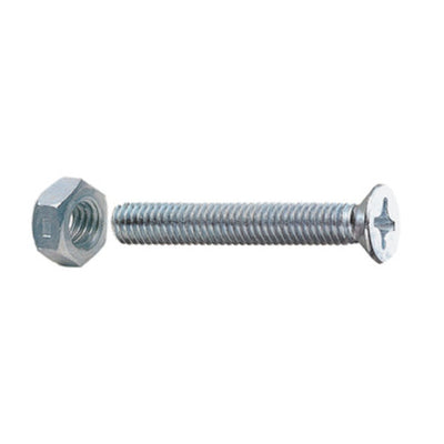Q.TA' 5 SC VITE P/FERRO TSP 4 X 20MM ZINC C/DADO 30 *