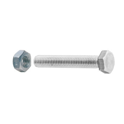 Q.TA' 5 SC VITI A METALLO TESTA ESAG 10X 60 ZINC C/DADO 4