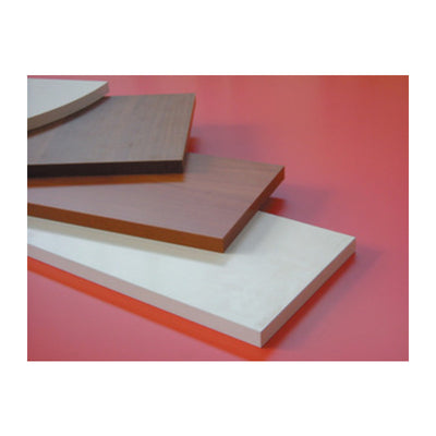 Q.TA' 5 MENSOLA SQUADRATA NOCE 20X1,8X100 CM