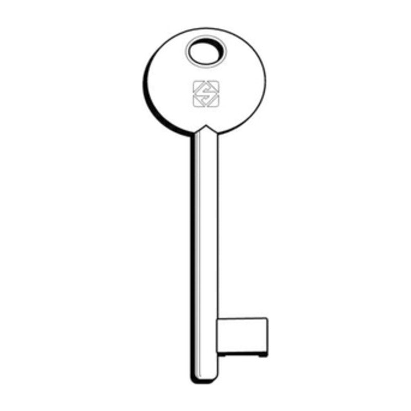 Q.TA' 5 SILCA 6P3D CHIAVE PATENT PARI OTTONATA