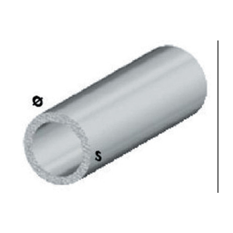 Q.TA' 5 PROFILO CROMO H.100 CM TUBO TONDO 16X1 MM