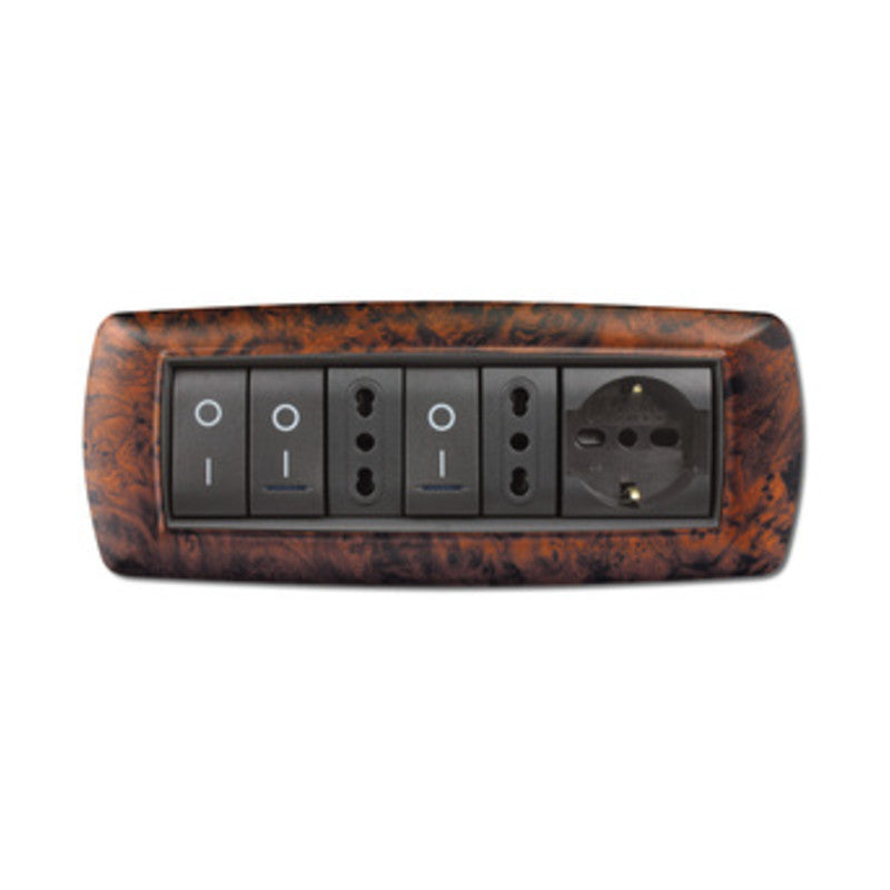 Q.TA' 1 PLACCA LIFE MOD. LIVING PLAST. RADICA 7P