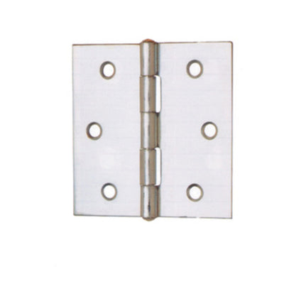 Q.TA' 24 CERNIERA PERNO FISSO 121 ACC ZINC 30 X 30 MM