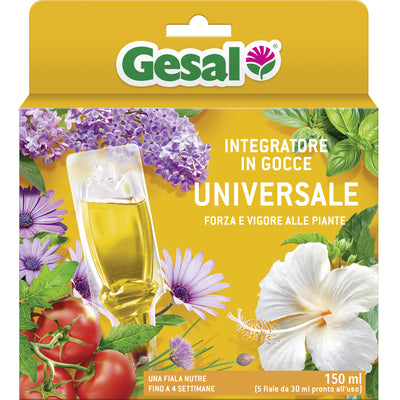 Q.TA'. 12 GESAL INTEGRATORE GOCCE UNIVERSALE 5 Q.TA DA 30 ML